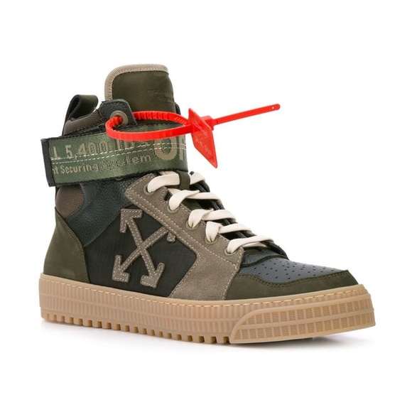 Offwhite Industrial Hitop Sneakers 